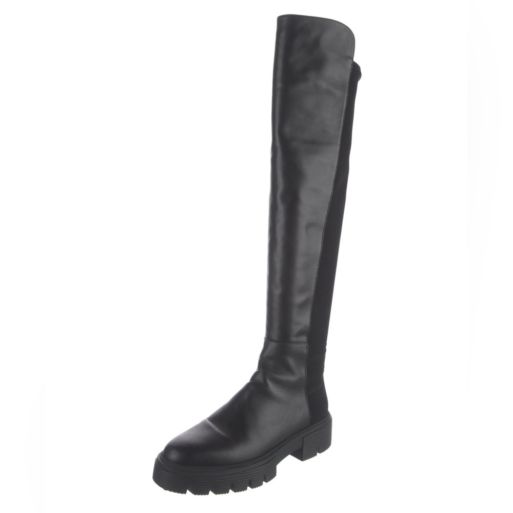 Stuart Weitzman 5050 SoHo Over The Kneww Boots - Picture 2 of 5